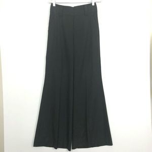 Alice + Olivia SZ 4 Black Wide Leg Pants High Rise
